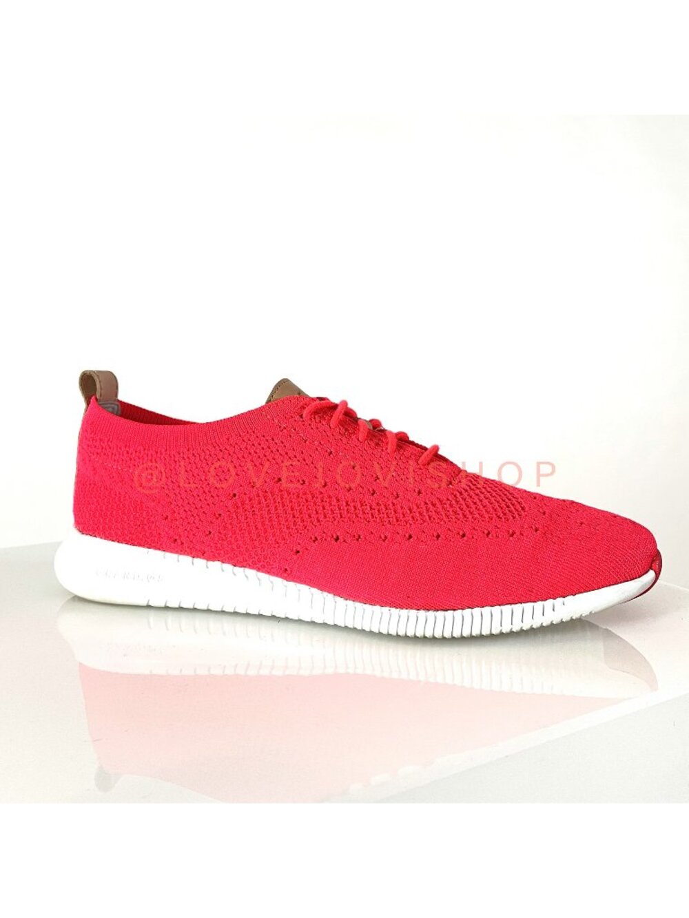 Maximalist | Cole Haan Oxford Sneakers | Hot Pink Orange | Near New | Dopamine 8